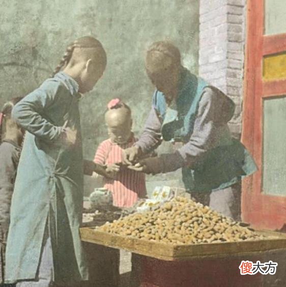 【爱历史】罕见彩照：清朝覆亡前一年的北京城，普通百姓的生活场景