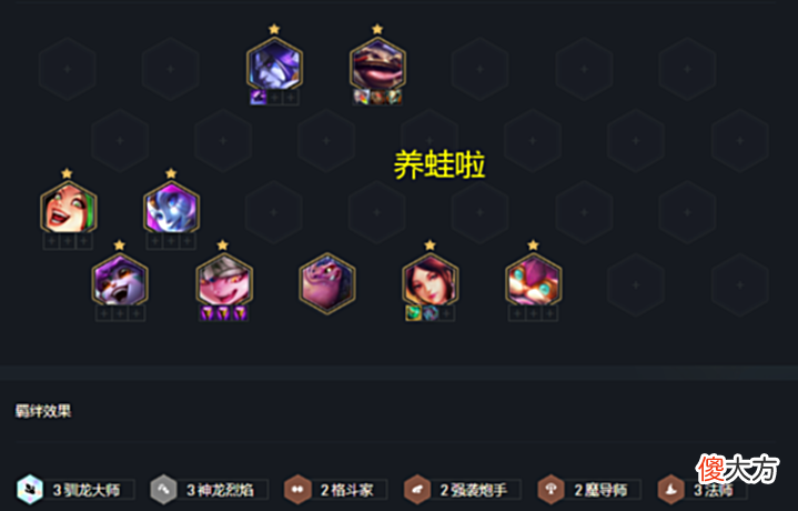 【游戏迷】云顶养蛙大赛:卓尔不群、秘密点心、应急护甲、冥想到底谁最适合蛙妃?