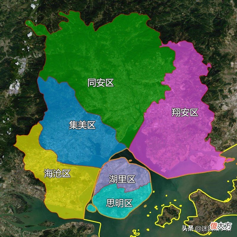 快速了解福建省厦门市的6个市辖区 厦门市几个市辖区