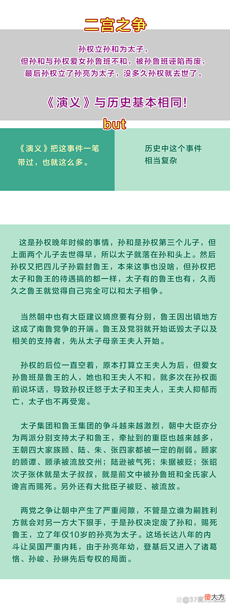 【历史故事】《演义》孙权vs历史孙权（下）