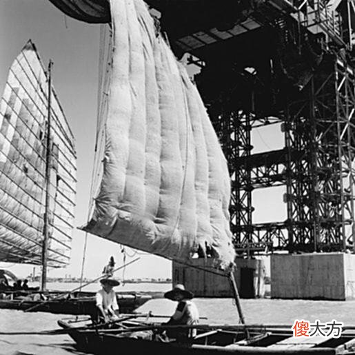 【爱历史】老照片1956年的湖北武汉当年长江大桥还没建起