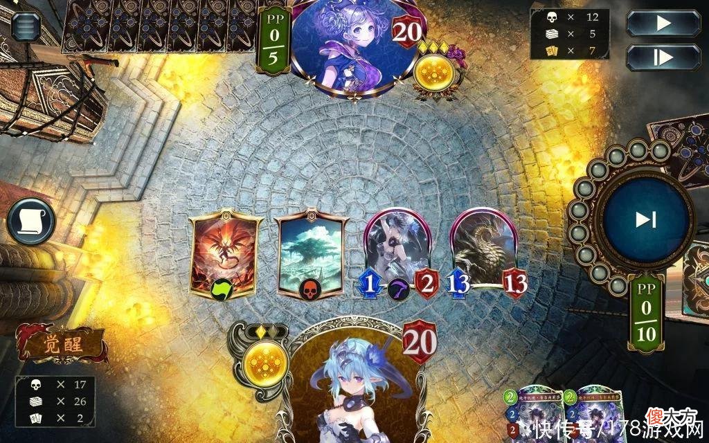 【游戏世界】影之诗：创世与灭世之龙的威压，最快对手5c可撕牌库巴哈自然控龙