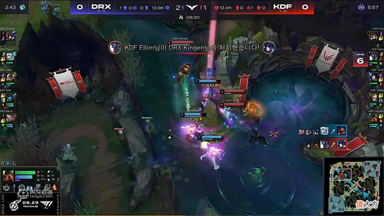 【游戏迷】LCK夏季赛：Deft卡莉斯塔天秀！Kingen一羊10吃！DRX横扫KDF