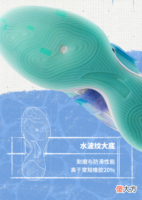 【就爱时尚】安踏水花4代篮球鞋“蓝莓冰茶”配色曝光！配色设计撞脸首发配色