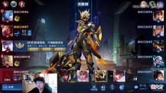 【游戏迷】树叶撞车韩涵，看到韩涵国服镜直言稳了，结果遇到两个离谱队友