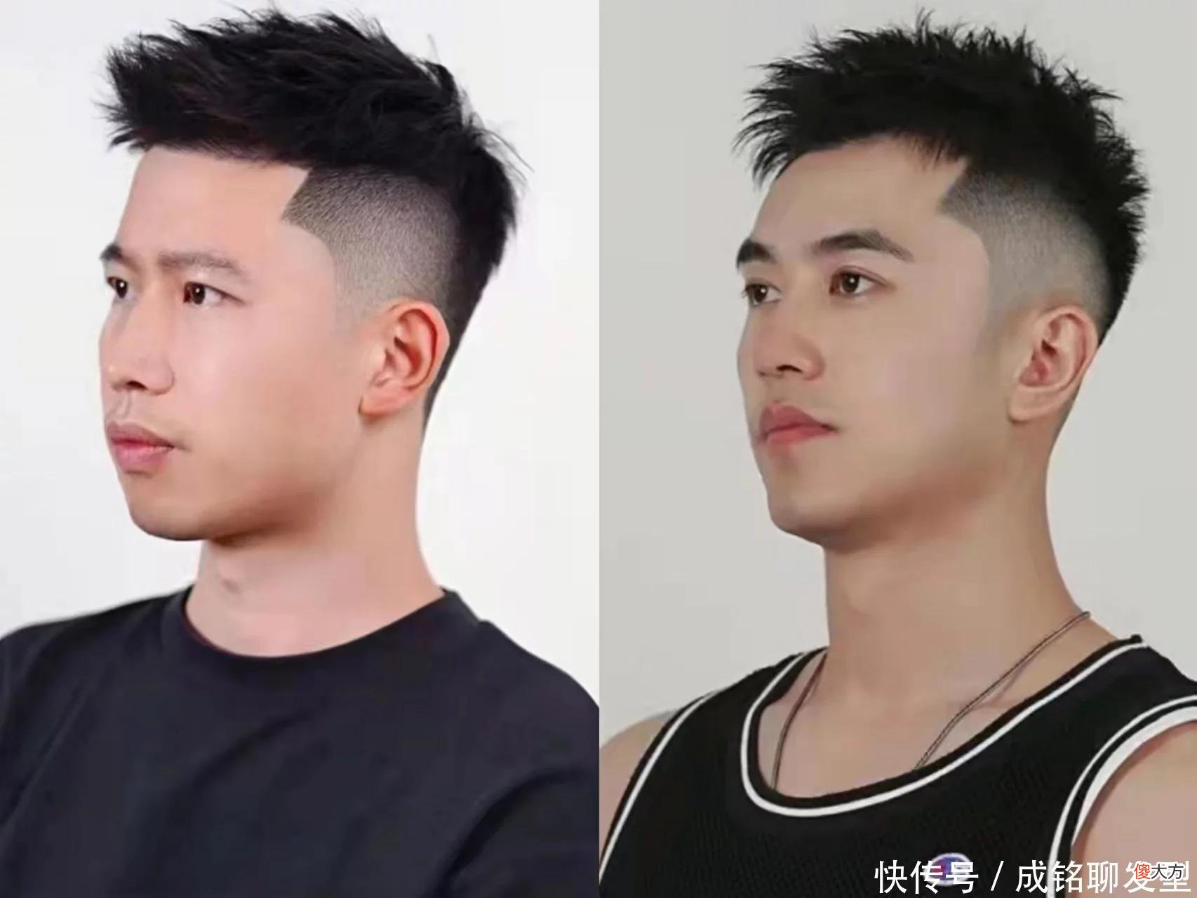 【时尚一点】10款适合夏季的男生发型，两边剪短清爽利落，中间留长可做造型