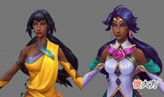 【游戏世界】《英雄联盟手游》星之守护者系列皮肤建模公开质量大幅提升