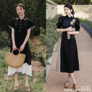 【就爱时尚】这3条连衣裙适合30+女人，小黑裙、衬衫裙、碎花裙，气质优雅