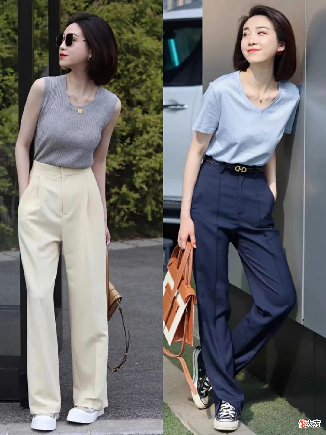 【时尚一点】30岁左右的女人，夏季穿阔腿裤配这些上衣，优雅舒适还高级