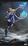 【游戏迷】Dota2-谁说辅助英雄后期只能打酱油？魔晶A杖冰女足以毁天灭地！