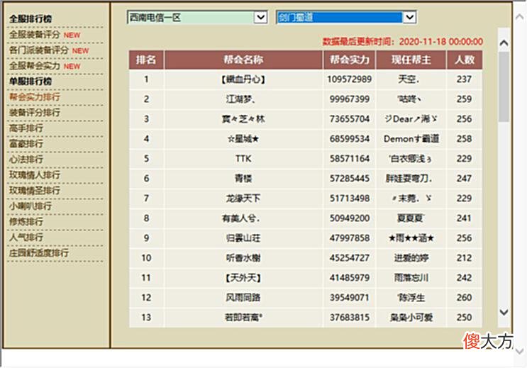 【游戏世界】天龙网游八卦：剑门蜀道持续数年恩怨终落幕，失败方将何去何从？