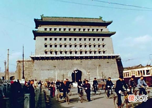 【爱历史】彩色老照片：1955年的北京城，最后一张是雾不是霾