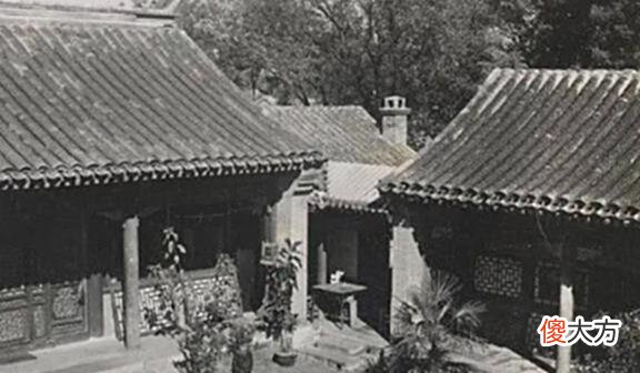 【爱历史】老照片：1940年代民国时期的北京四合院，已经消失的京式城市生活