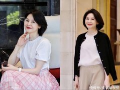 【时尚一点】50+的女人留短发，烫发好看还是直发好看？这样选发型时尚又减龄