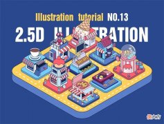 【游戏迷】『AI』解锁2.5D商业插画