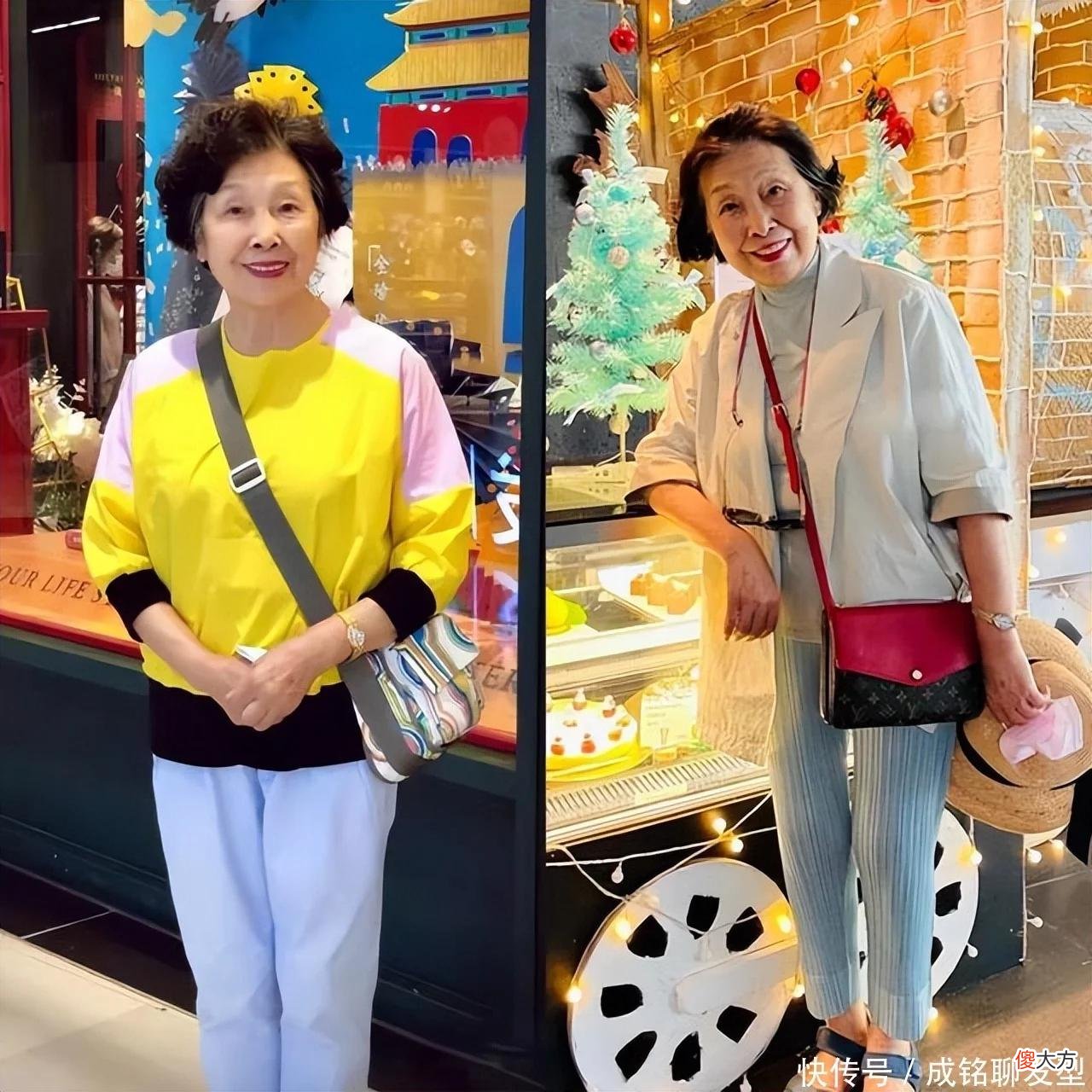 【就爱时尚】82岁阿婆有颗不老心，烫卷发涂口红还爱穿裙子，气质优雅令人羡慕