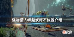 怪物猎人崛起妖辉石在哪_妖辉石位置介绍