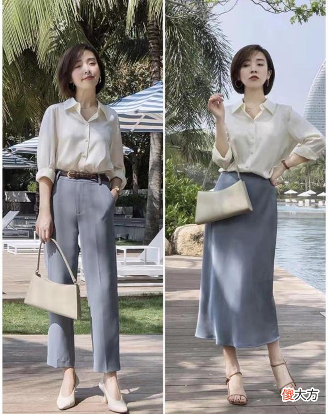 【时尚一点】夏天成熟女性优雅穿搭，学会这些穿搭思路，轻松打造新潮时髦范