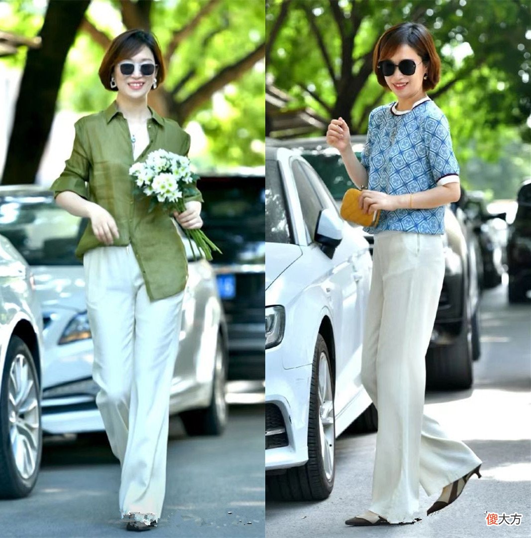 【就爱时尚】年过半百，依旧风韵犹存的她：不服老也不扮嫩，美得高级又从容！