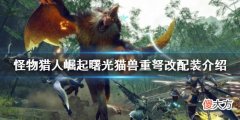 怪物猎人崛起重弩怎么玩_曙光猫兽重弩改配装介绍