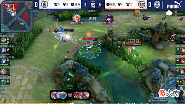 【游戏世界】一诺秒换三装反杀清清，AG超玩会轻松拿下TTG，S组才是AG的舞台！