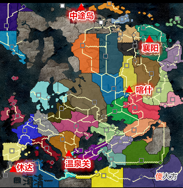 【爱历史】三国志11四海版：最具价值的世界级战略咽喉，这五处务必记好坐标