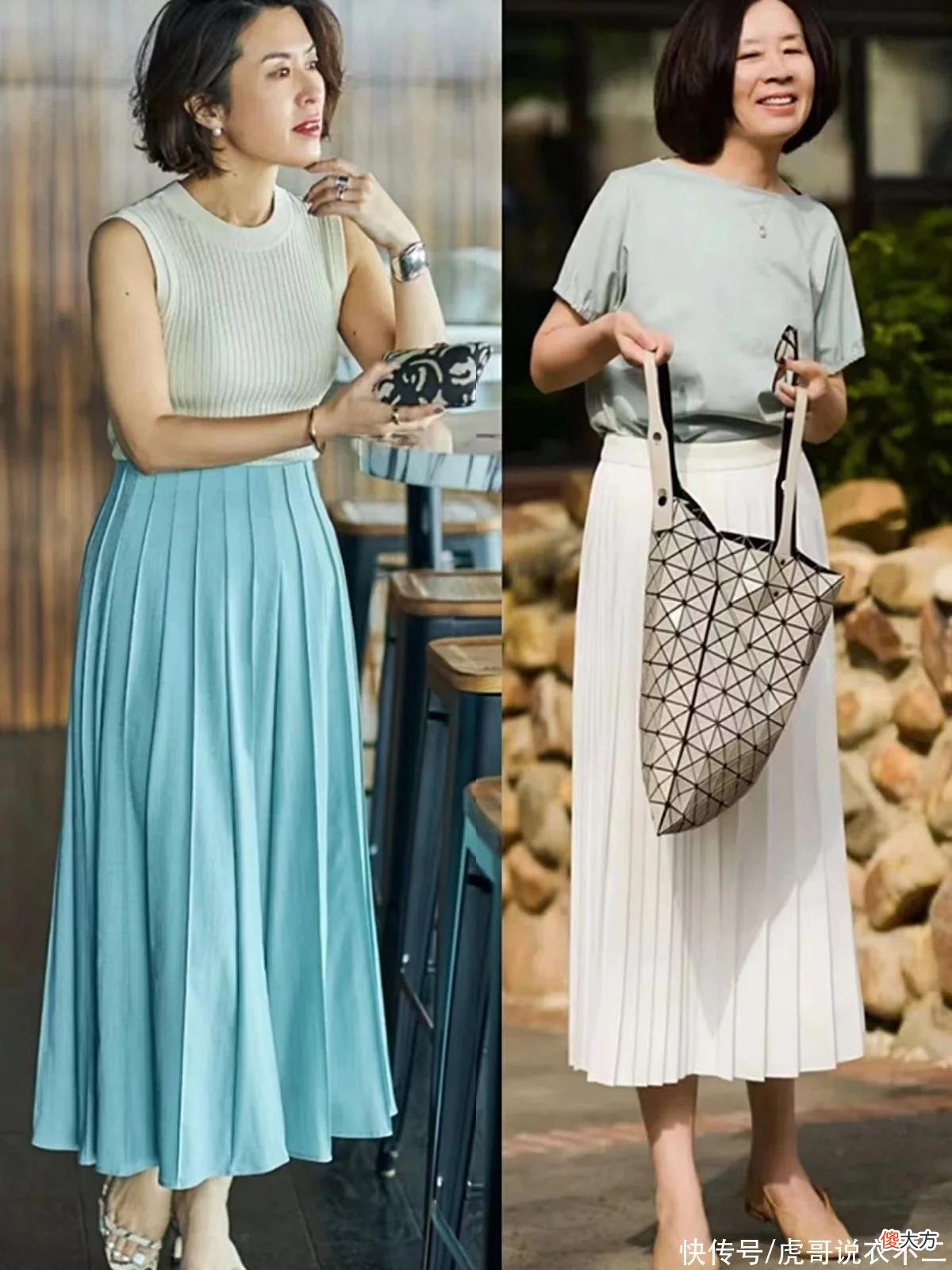 【时尚一点】中年妈妈别穿牛仔裤了，今年夏季流行这些服饰，照着穿气质更迷人