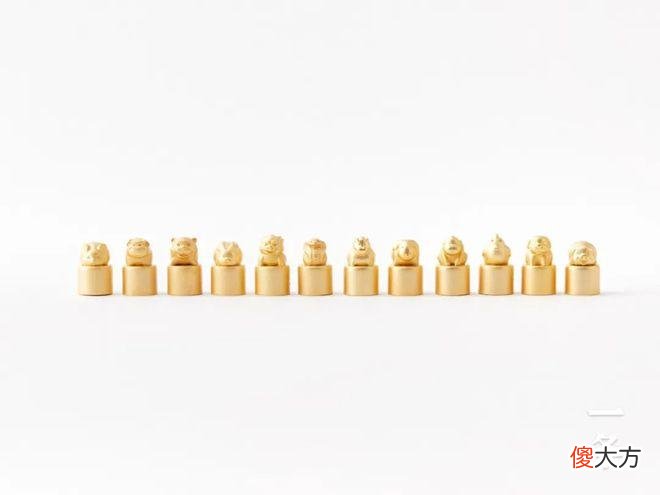 【十二星座】百年西泠印社在线卖萌：胖嘟嘟、圆墩墩的十二生肖印章来啦！丨种草机