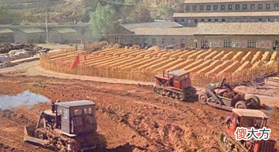 【历史故事】老照片：1970年代真正的大寨是一片繁华景象，是全国学习的典范