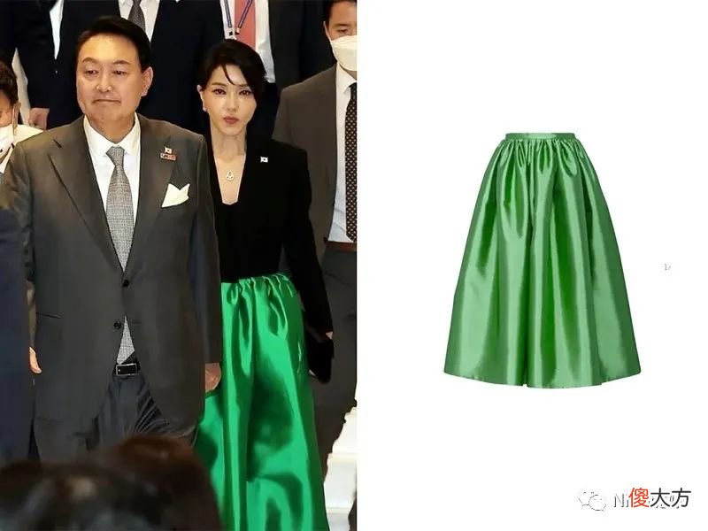 【就爱时尚】韩国第一夫人欧洲首访,穿1亿韩元裙打扮奢侈,总统老公绅士搬椅子