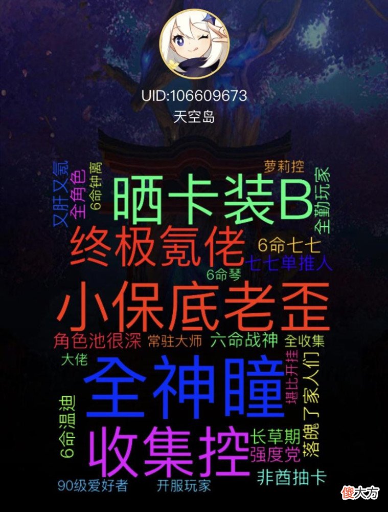 【游戏世界】原神中最稀有的3个称号，“开服玩家”只能排第三！