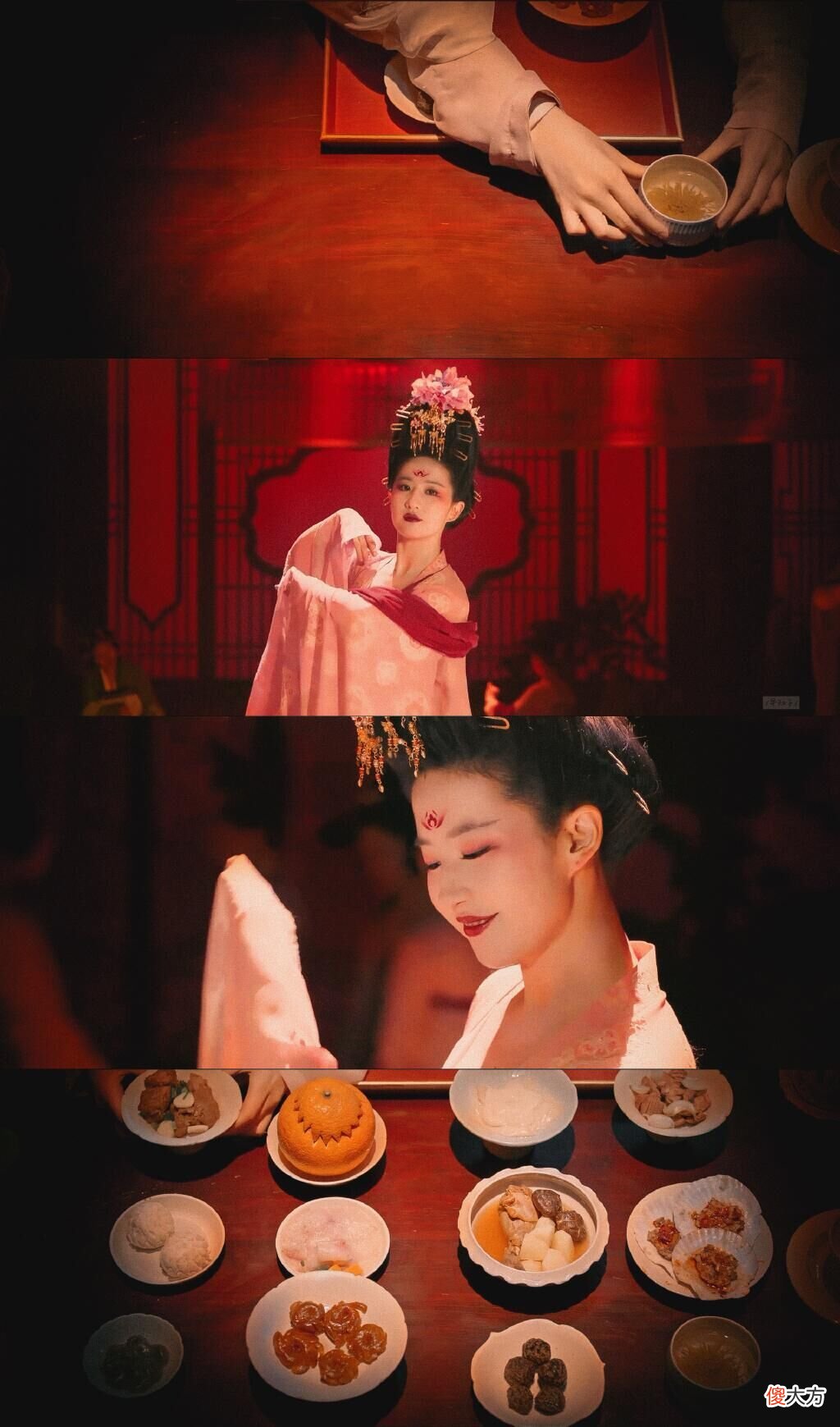 【就爱时尚】赵盼儿的“花魁妆”美到我了！像是画里走出来的古代女子