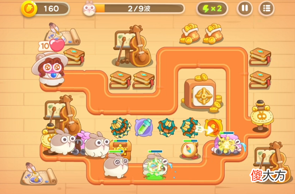 保卫萝卜4阿波尼克号第4关攻略