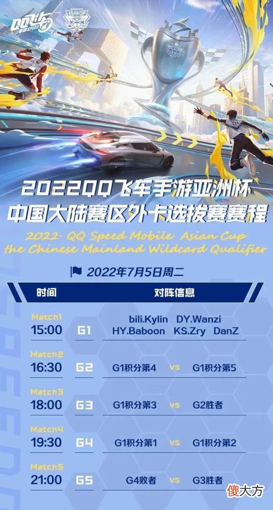 【游戏迷】观赛福利已就位！2022年QQ飞车手游亚洲杯开赛倒计时1天！
