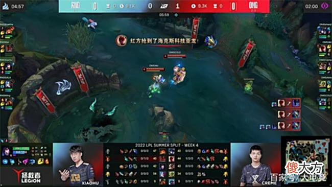 【游戏迷】LOL-LPL：GALA金克丝枪炮奏鸣轻松超神，RNG让一追二击败OMG