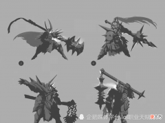 【游戏世界】看一下LOL拳头给英雄准备的模型备选方案 第一个感觉拳头选错了
