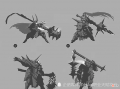 【游戏世界】看一下LOL拳头给英雄准备的模型备选方案第一个感觉拳头选错了