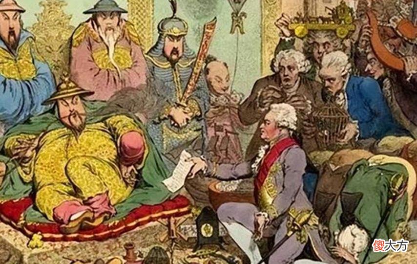 【历史故事】乾隆曾给英国国王写过信，至今收藏在大英博物馆，976字尽显愚昧