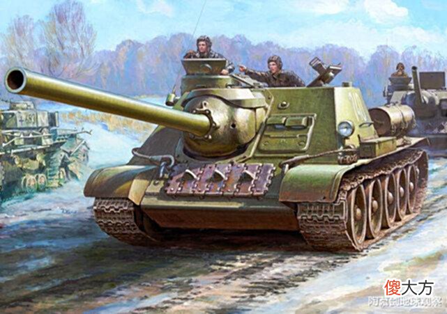 【历史故事】SU-100重演“斐迪南”笑话?首战被德军步兵围殴,糊涂损失半个团