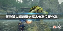怪物猎人崛起曙光福木兔拍照任务怎么做_曙光福木兔窝位置分享