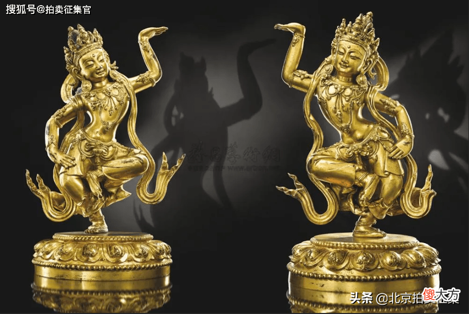 【历史故事】明宣德鎏金铜金刚舞菩萨立像鉴赏