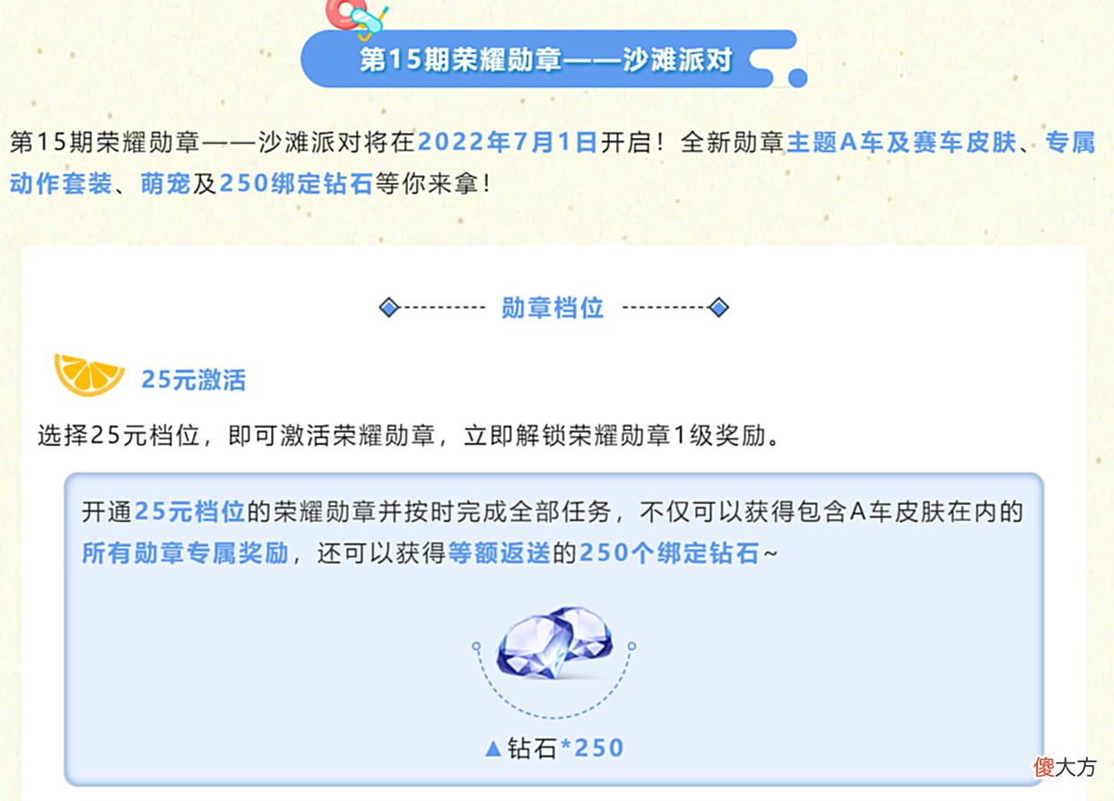 【游戏迷】QQ飞车手游：减负版荣耀勋章今日上线，小鹏P7周年庆免费送