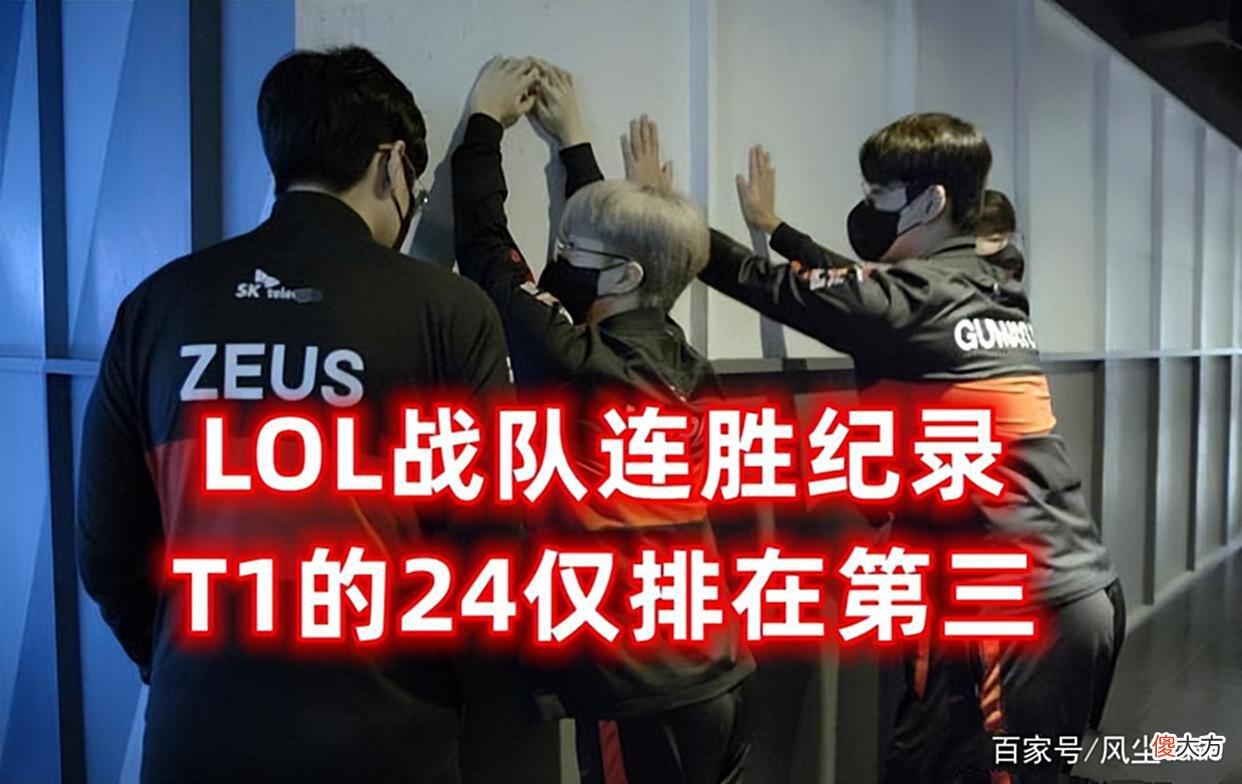 【游戏世界】LOL四大赛区连胜纪录:T1的24仅排第三,第一名是很多玩家的青春