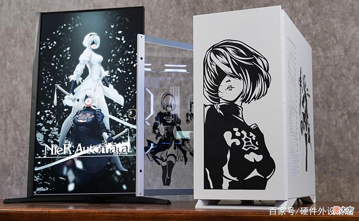 【游戏世界】黑与白的撞色碰撞,尼尔-机械纪元主题DIY装机分享