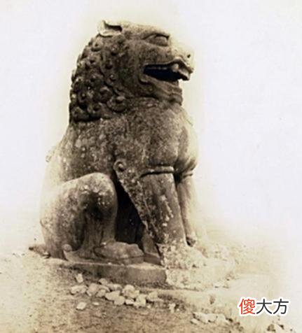 【历史故事】老照片:1914年陕西乾陵石像旧照