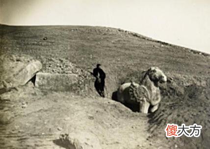 【历史故事】老照片:1914年陕西乾陵石像旧照