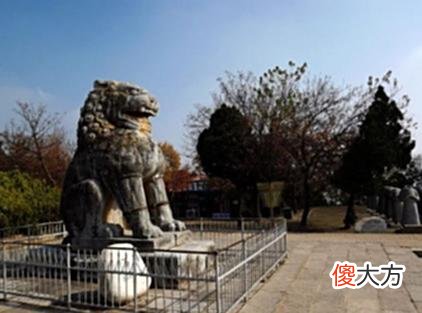 【历史故事】老照片:1914年陕西乾陵石像旧照