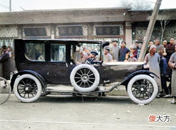 【历史故事】北京老照片：1924年的国产“小汽车”，精美程度超乎想象
