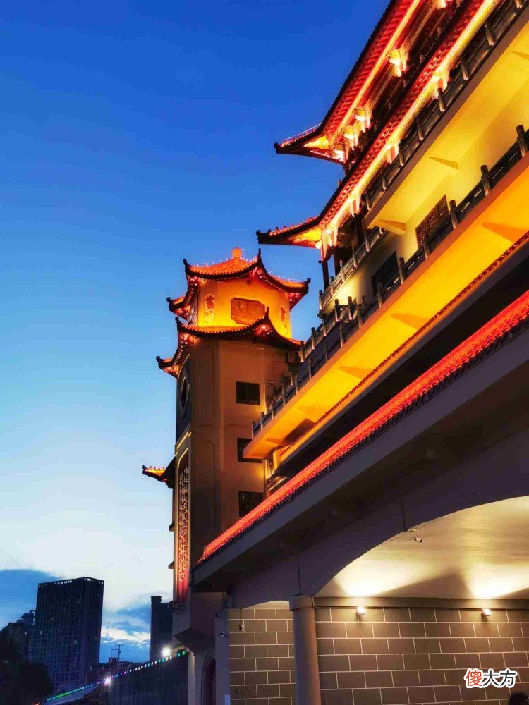 【爱历史】武陵阁入夜时