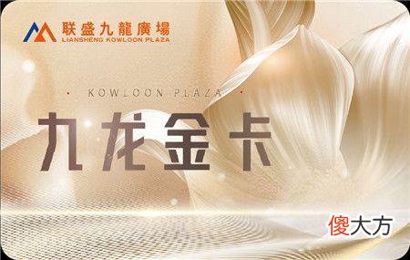 【就爱时尚】联盛九龙金卡 只为尊享定制，更多暖心服务待您解锁